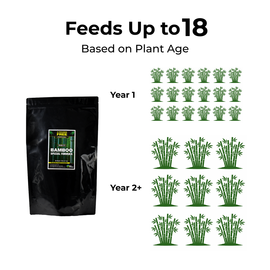 high nitrogen plant fertilizer Bamboo Special 13-5-11 High Nitrogen Slow Release Fertilizer – Bamboo Plants Online